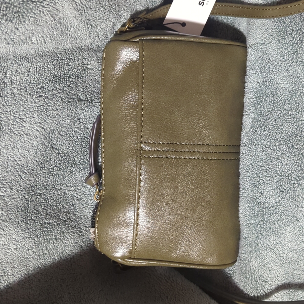 Purse and wallet - crossbody olive color Sonoma purse and wallet
